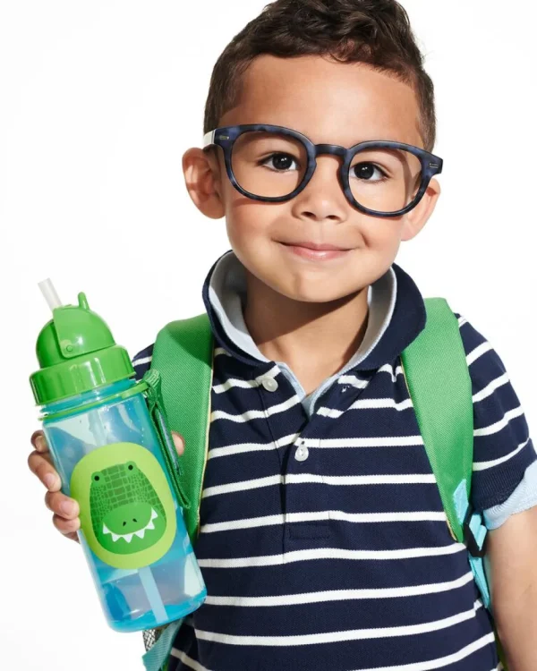 Skip Hop Zoo Straw Bottle - Crocodile Fashion
